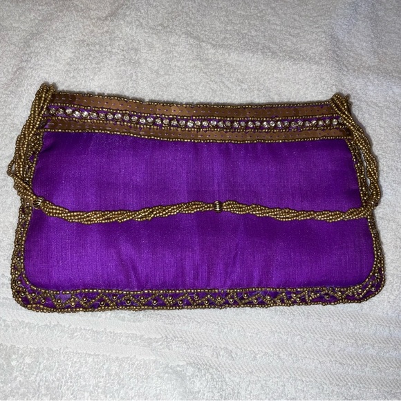 Clutch Bag, handmade and beaded clutch - Picture 6 of 11